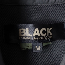 2013 ブラック コムデギャルソン BLACK COMME des GARCONS ロング丈 シャツ size M / 古着 ヴィンテージ_画像5