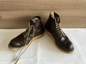 【8.5D 箱付 美品 犬タグ 98年】レッドウィング 8160 アイリッシュセッター ガラスレザー redwing 