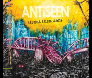 ANTiSEEN『Great Disasters』デジパックCD 日本盤