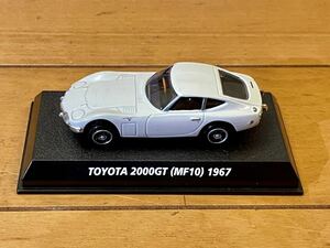 TOYOTA 2000GT (MF10) 1969 絶版名車 COLLECTION KONAMI 1/64 ミニカー