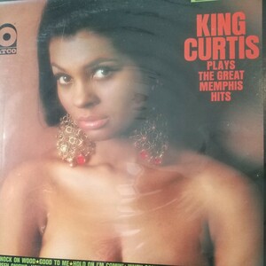 King Curtis キング・カーティス Plays Memphis 廃盤 名盤 厚ジャケ 刻印 深溝