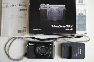 ◆CANON コンパクトデジタルカメラ Power Shot G9X MarkⅡ キャノン パワーショット マーク2