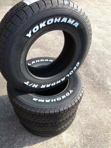 2023~24 year made G056 195/80R15 107/105L LT Yokohama Tire Geolandar H/T white letter 4ps.@ gome private person delivery OK Hiace 