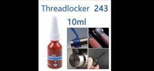 スレッドロッカー中の粘度接着剤、医療用接着剤、接着剤243、十分なシール糸、ロックロック、10ml