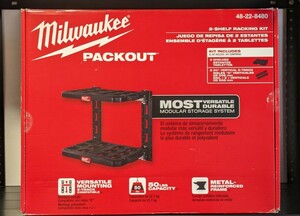  Mill War key tool [Milwaukee] pack out PACKOUT storage shelves kit 48-22-8480 new goods unused * stock equipped 