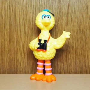  Sesame Street figure Big Bird PVC hat telescope ma pet Jim henson Ame toy sesame mapetsu