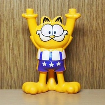 ガーフィールド　フィギュア　PVC　バンザイ　Garfield 　アメトイ　アメリカ　キャラクター　ネコ_画像1