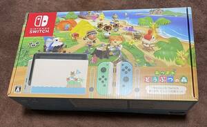 ★中古★【ソフト欠品】Nintendo Switch 本体 あつまれ どうぶつの森セット ニンテンドースイッチ　あつ森