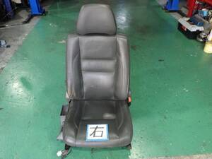 170823 Volvo 940 turbo SE right driver`s seat original leather leather seat 9B230W [G]