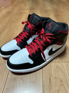 AIR JORDAN 1 MID/GYM RED ハイイカット