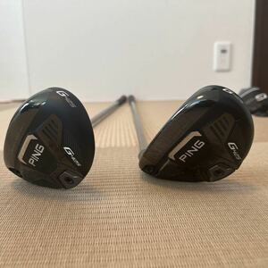  G425 ハイブリッド　レフティ　シャフト：PING TOUR 173-85 フレックス：S 19度、22度　2本セット