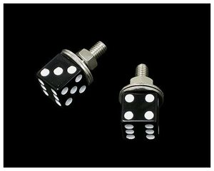 [ cat pohs postage ] dice number screw set black SR TW XS dragster Maje 