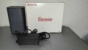 FG611 docomo ホームルーター home 5G HR01 (Dark Grey) [ASH07853] 4942857219494