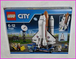 箱難　未使用　LEGO CITY / レゴ シティ　宇宙センター　60080　スペースシャトル　宇宙飛行士 ミニ フィギュア　ロケット　ブロック　訳有