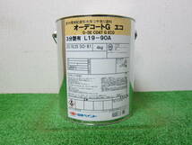 在庫数(1) 水性塗料 ホワイト色(19-90A) 3分つや 日本ペイント オーデコートGエコ 4kg_画像1