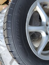 トヨタ エスティマ純正アルミ　7.0J-17+50 スタッドレス　GOODYEAR ICENAVI7 215/60R17　中古4本セット_画像9