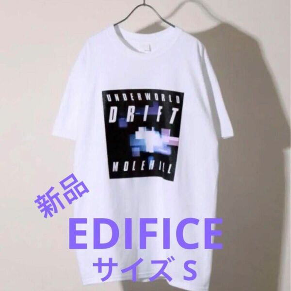 [新品] EDIFICE UNDERWORLD MOLEHILL Tシャツ S