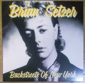 超貴重盤・未発表音源 / BRIAN SETZER - BACKSTREETS OF NEW YORK (ltd 300 leopard 12'EP Vinyl レコード) / Stray Cats / ネオロカビリー