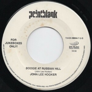 貴重盤 / JOHN LEE HOOKER - BOOGIE AT RUSSIAN HILL (Promo only Jukebox 45') / KILLER BLUES BOPPERS TWIN-SPIN / ロカビリー