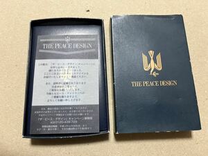 PEACE ピース THE PEACE DESIGN ザ・ピース・デザイン オイルライター オリジナル 平成14年度品 未使用 応募