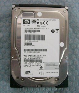 xl13 MBA3147RC 146GB 15K SAS hp P/N 417801-001