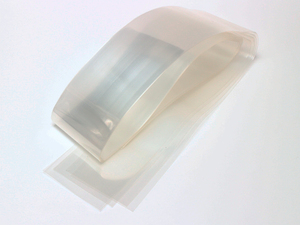 透明フィルムタイプ φ85収縮チューブ　1mカット◆電池パックなどに最適です　シュリンクチューブ