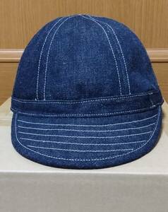 WAREHOUSE　Lot. 5242　DENIM CAP　ウエアハウス　U.S.ARMY　デニムハット　カスタム　キャップ　アーミー　ノンウオッシュ　インディゴ