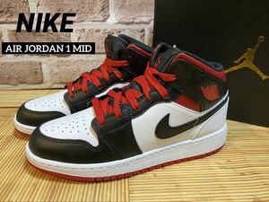 NIKE 23.5cm エア ジョーダン 1 MID GS ナイキ AIR JORDAN 【DQ8423-106】