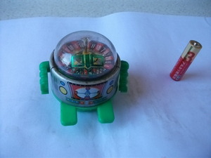 希少 レア 当時物 日本製　ロボット　ルーレット フィギュア 昭和レトロ ビンテージ 