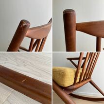 Vintage 北欧デザイン ロッキングチェア / ミッドセンチュリーモダン ビンテージ 家具 椅子 _画像8