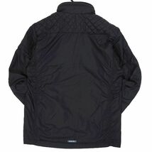 P940 新品 adidas アディダス ３ストライプス 裏起毛 2WAY フルジップ ウーブン ジャケット ウインドブレーカー ゴルフ 2XL ブラック_画像3