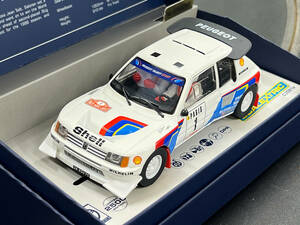 No.144 SCALEXTRIC ＝LEGENDS＝ Peugeot 205 T16 Timo Salonen [新品未使用 1/32スロットカー]