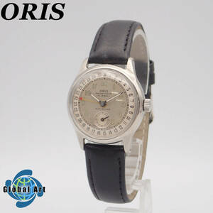 う11234/ORIS オリス/手巻き/メンズ腕時計/15石/数字/スモセコ/ポインターデイト/文字盤 シルバー