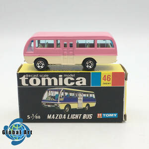 ★D11078/トミー/tomica トミカ/黒箱/ミニカー/マツダ ライトバス/S=1/88/№46/当時物