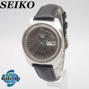 う11340/SEIKO セイコー/5/自動巻/メンズ腕時計/21石/文字盤 グレー/6119-8250