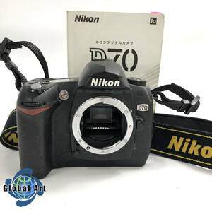 ★D11518/Nikon ニコン/デジタル一眼レフカメラ/AF/D70/本体のみ/説明書付/動作未確認