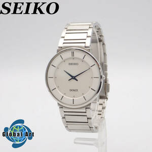 う11477/SEIKO セイコー/ドルチェ/クオーツ/メンズ腕時計/文字盤 ホワイト/4J40-0AC0
