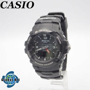 う12064/CASIO カシオ/G-SHOCK/スナップオン コラボモデル/クオーツ/メンズ腕時計/ブラック/G-100/ケース破損