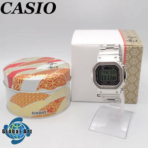 え01025/CASIO カシオ/G-SHOCK/ソーラー/メンズ腕時計/マルチバンド6/シルバー/令和限定ボックス/GMW-B5000/箱・ケース付