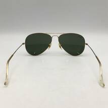 ★D11539/Ray-Ban レイバン/サングラス/RB3025 AVIATOR LARGE METAL L0205/アビエーター/58□14 3N/ケース付_画像4