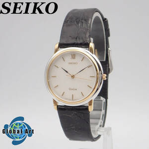 う12167/SEIKO セイコー/ドルチェ/クオーツ/メンズ腕時計/文字盤 ホワイト/5S21-6010