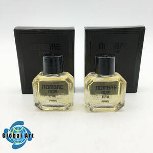 ★D07560【未使用品】SHISEIDO 資生堂/NOMBRE NOIR EAU ノンブル ノワール　オードパルファム/パヒュームコロン/試用見本/計2点セット