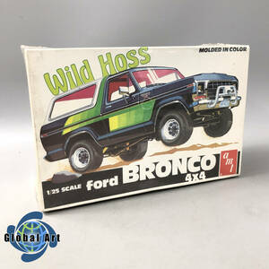 ★E01113【未開封品】amt/プラモデル/ford BRONCO 4×4 フォード コロンボ/Wild Hoss/1/25スケール