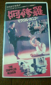  article limit # treasure rare rare VHS video [ miracle kung fu ...] nostalgia action work 