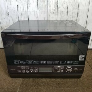 【美品】東芝 TOSHIBA 2022年製品 角皿式スチームオーブンレンジ ER-W60E オリジナル 石窯オーブンの画像2