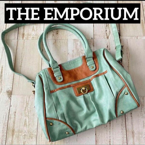 【美品】THE EMPORIUM 2wayバッグ ショルダー トート