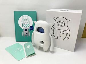 管理0912 Musio ミュージオ 英語 学習 AIロボット 人口知能 英会話 通電のみ ケーブル欠品 ジャンク