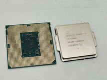 管理1253 Intel インテル CPU Core i7 6700K 未チェック 現状品 ジャンク_画像1