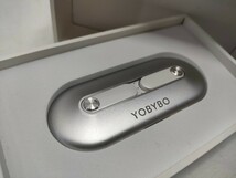 管理1344 YOBYBO 完全ワイヤレスイヤホンBluetooth CARD 20Pro 箱付き ケーブル欠品 動作確認済み 現状品_画像3