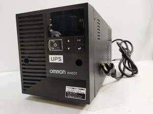 管理0940 OMRON オムロン BN50T 無停電電源装置 通電のみ 現状品